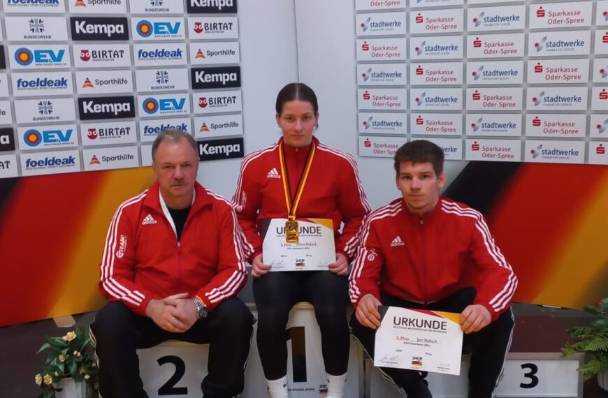 Gold für Oliwia Makuch bei der DM U20