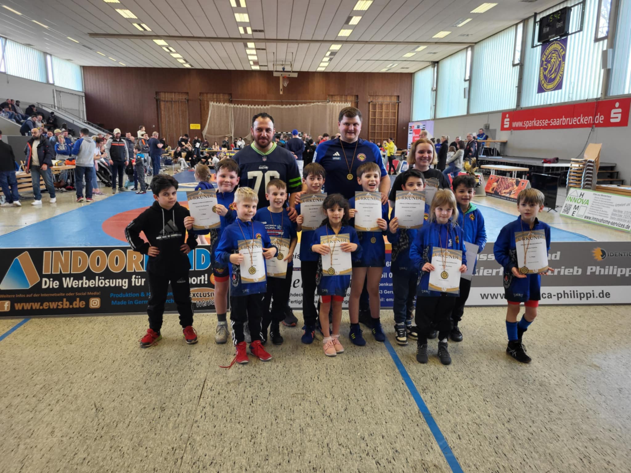 Unsere kleinsten Wölfe sind Landesmannschaftsmeister der U9 2025