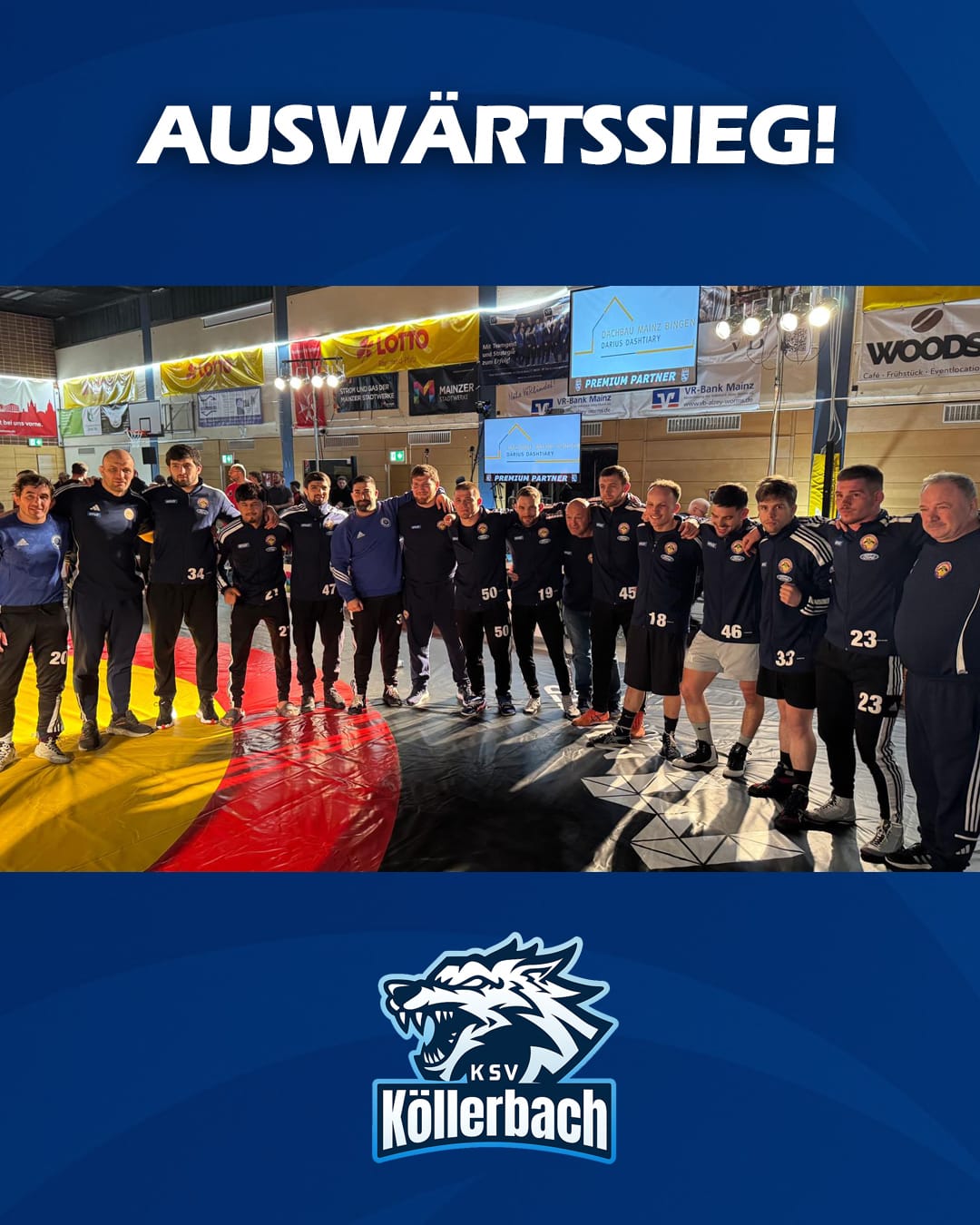 Köllerbacher im Kampfrausch in Mainz!