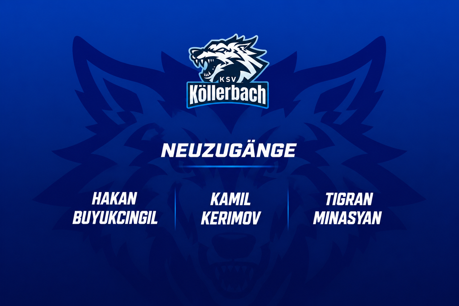Drei internationale Top-Ringer verstärken den KSV Köllerbach