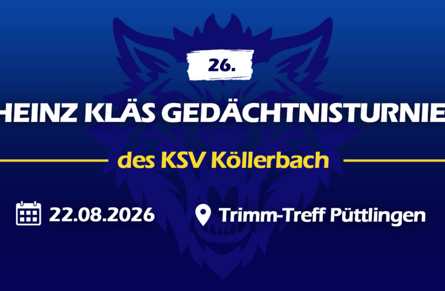 Großes Internationales Heinz-Kläs-Gedächtnisturnier des KSV Köllerbach