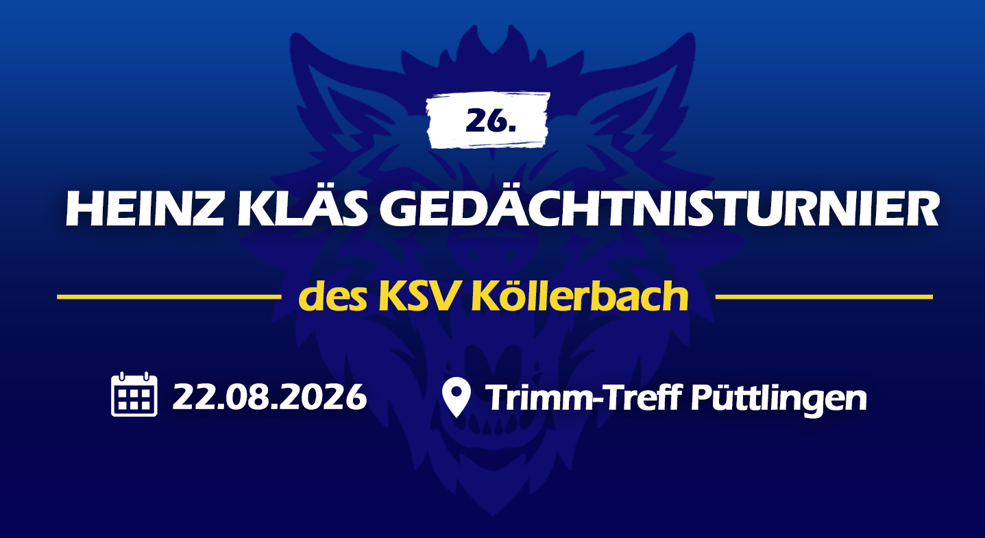 Großes Internationales Heinz-Kläs-Gedächtnisturnier des KSV Köllerbach